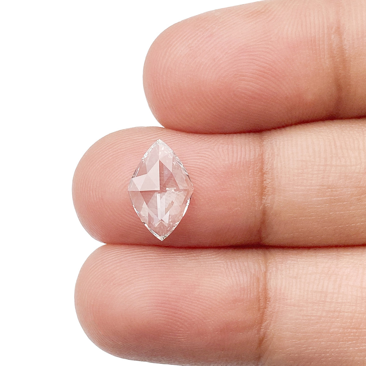 1.08ct | E/VS1 Lozenge Shape Rose Cut Lab Diamond (IGI)