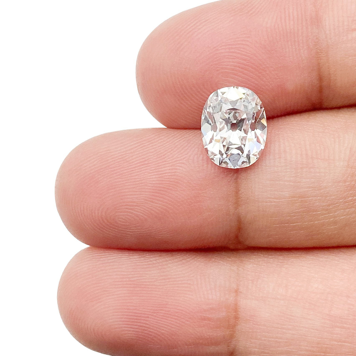 2.20ct | E/VS2 Cushion Shape Old Mine Cut Lab Diamond (IGI)