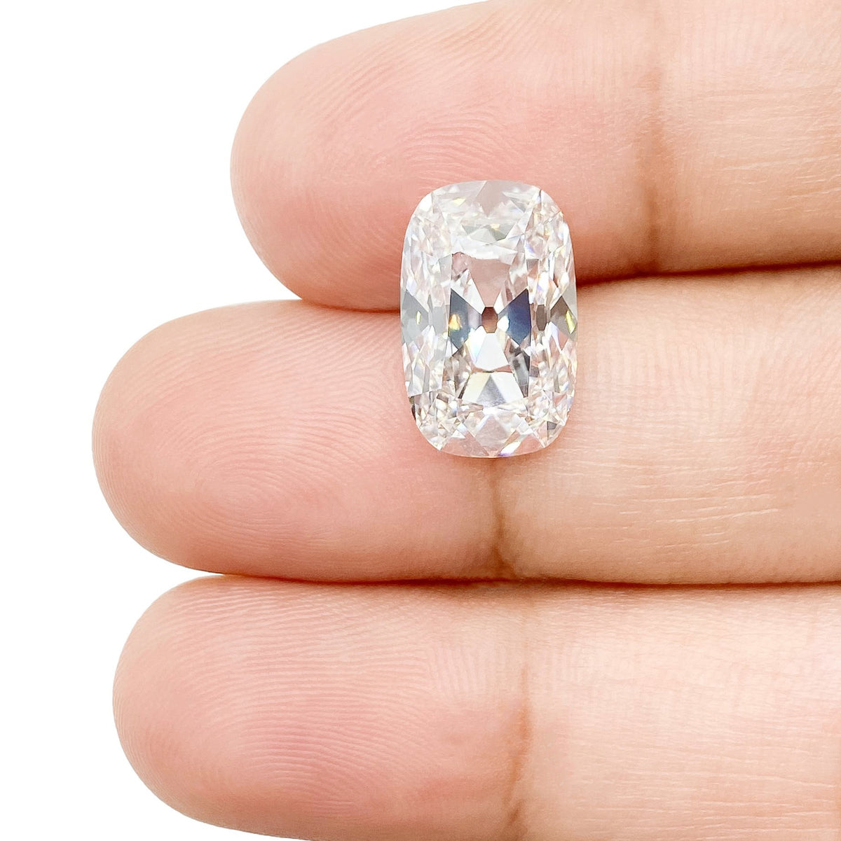 4.75ct | E/VS1 Cushion Shape Old Mine Cut Lab Diamond (IGI)