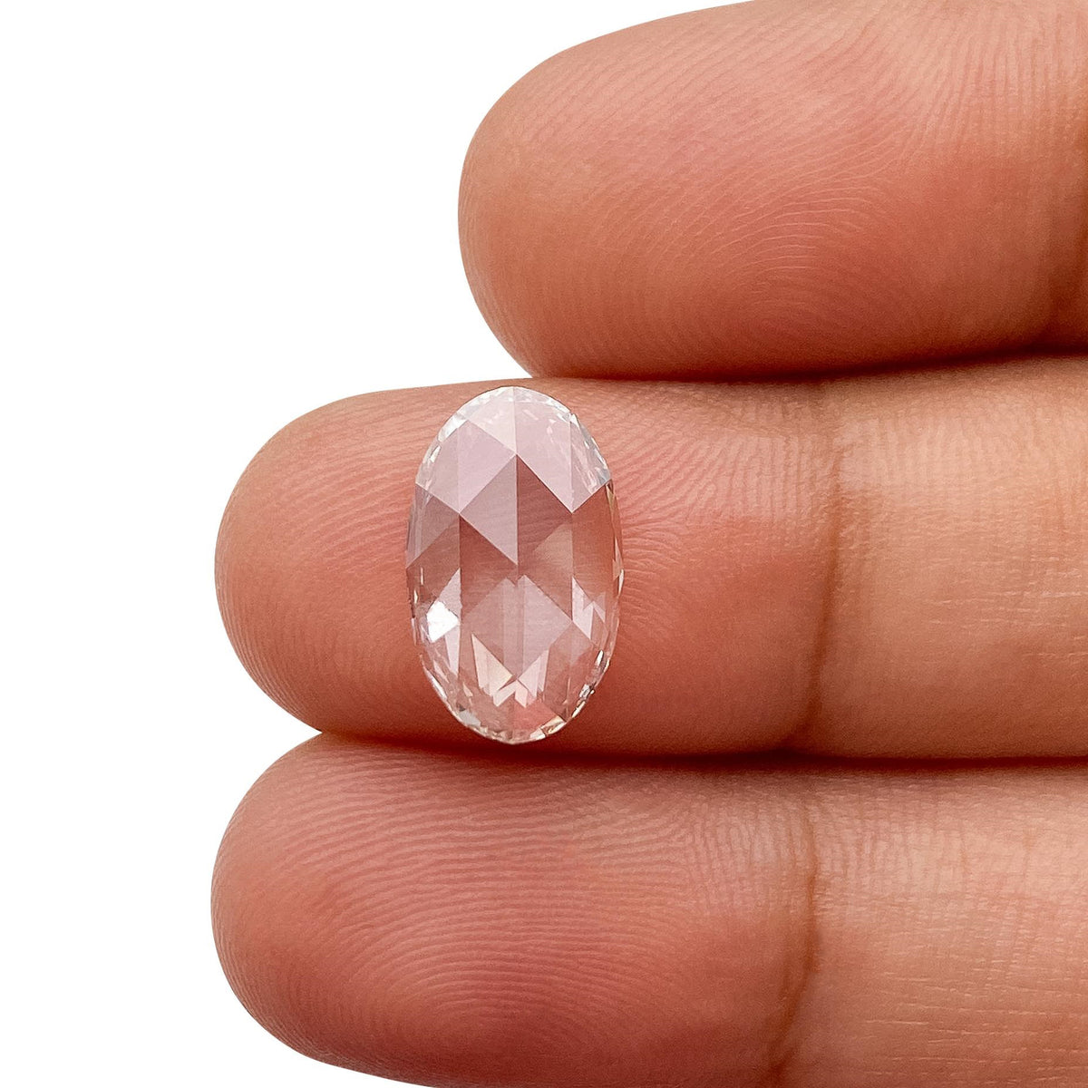 1.80ct | I/VVS2 Oval Shape Rose Cut Lab Diamond (IGI)-LITHOS Diamond