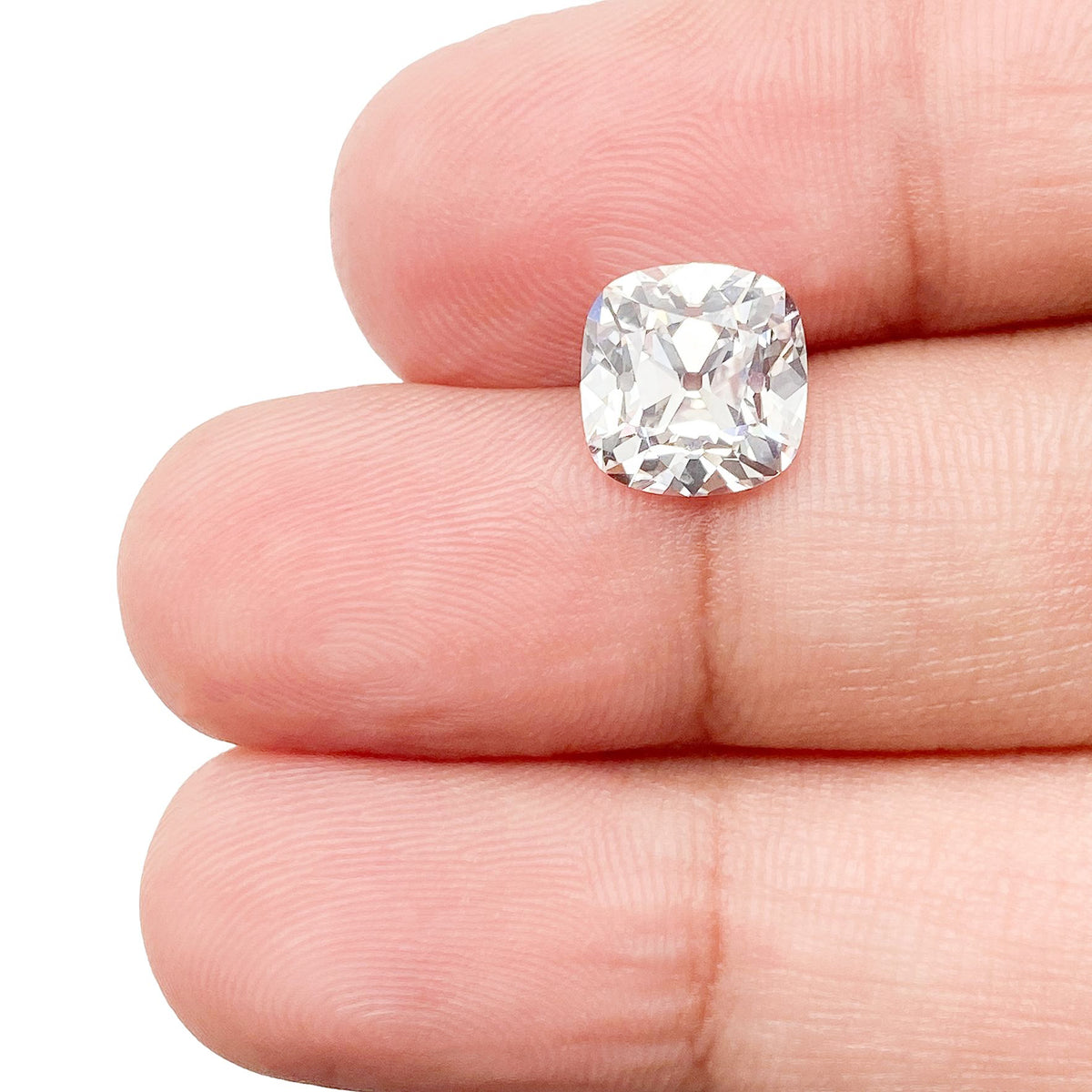 2.36ct | E/VS1 Cushion Shape Old Mine Cut Lab Diamond (IGI)