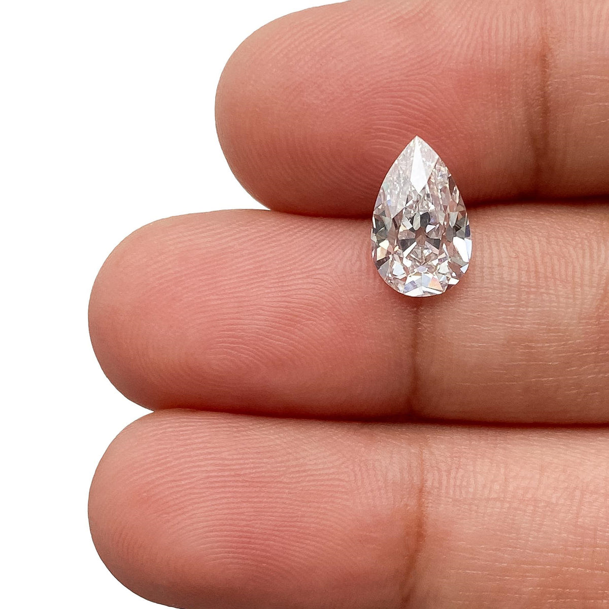 1.75ct | D/VS1 Pear Shape Old Mine Cut Lab Diamond (IGI)