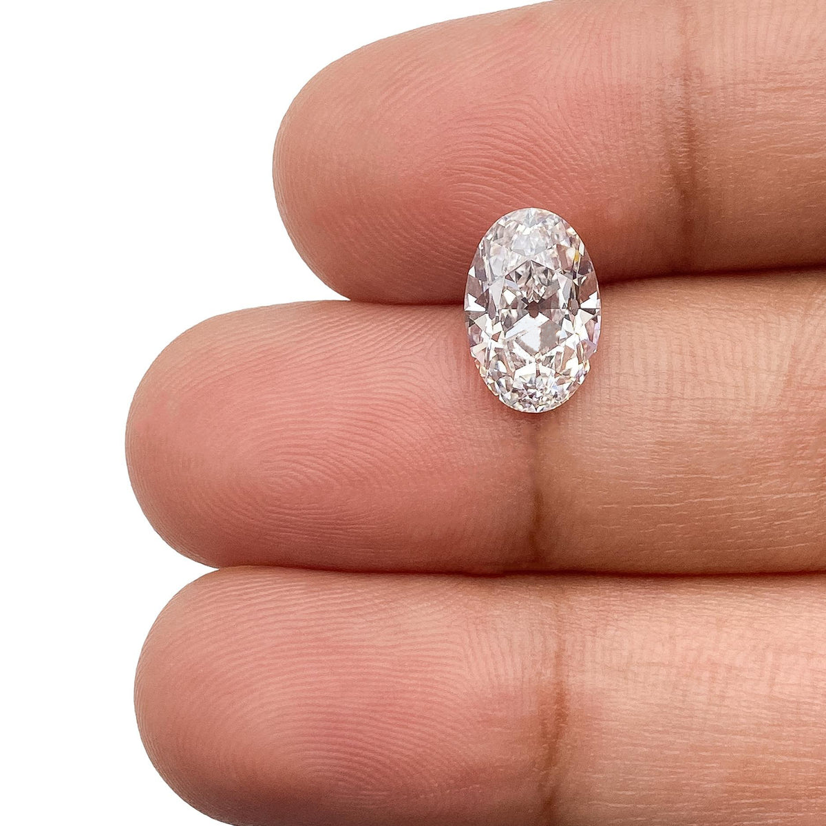 2.06ct | E/VVS2 Oval Shape Old Mine Cut Lab Diamond (IGI)