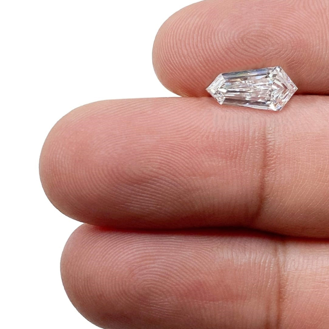 1.59ct | E/VS1 Kite Shape Step Cut Lab Diamond (IGI)
