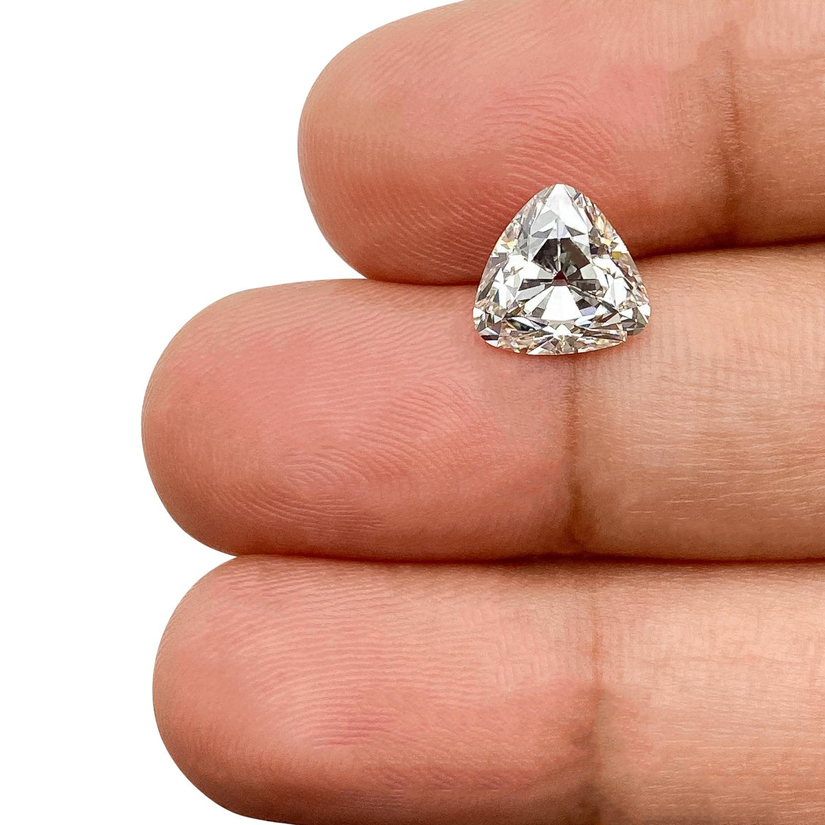 2.07ct | G/VVS2 Trillion Shape Old Mine Cut Lab Diamond (IGI)