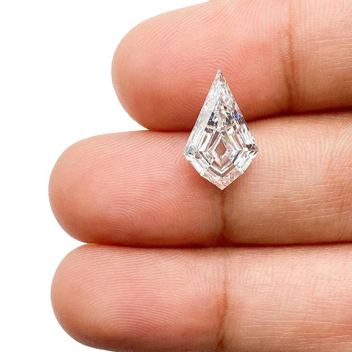 3.03ct | F/VVS2 Kite Step Cut Lab Diamond (IGI)