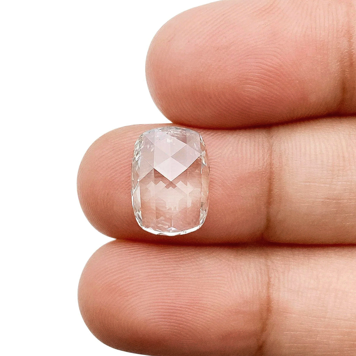 2.72ct | H/VS1 Cushion Shape Rose Cut Lab Diamond (IGI)