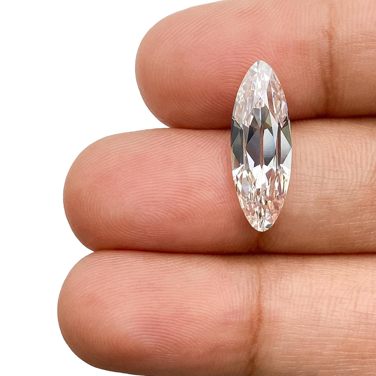 3.50ct | G/VS1 Oval Shape Old Mine Cut Lab Diamond (IGI)