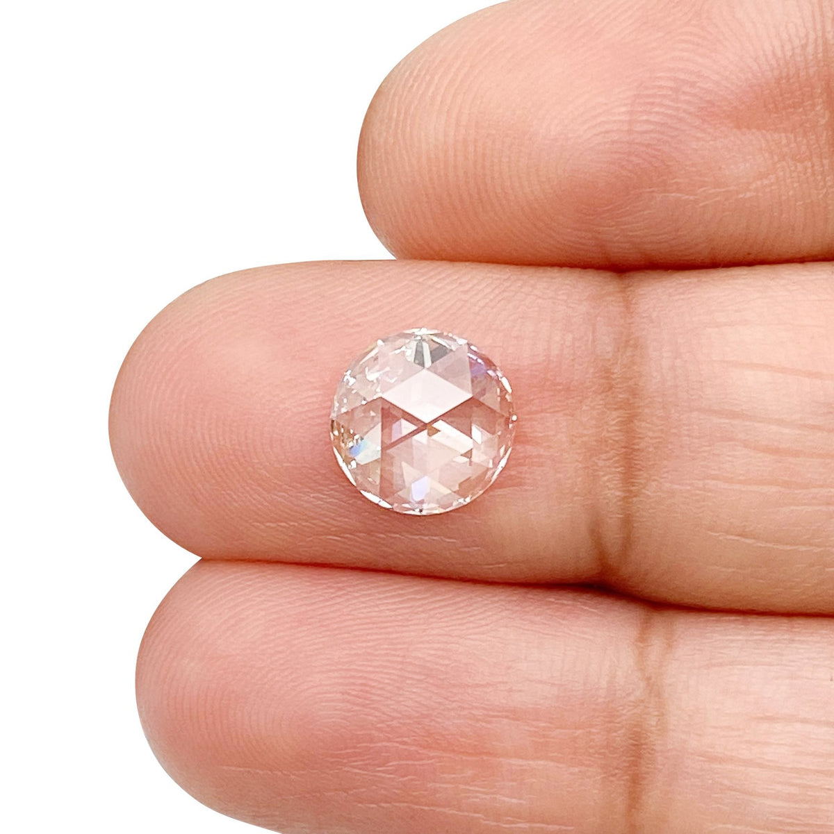 1.21ct | F/VS1 Round Shape Rose Cut Lab Diamond (IGI)