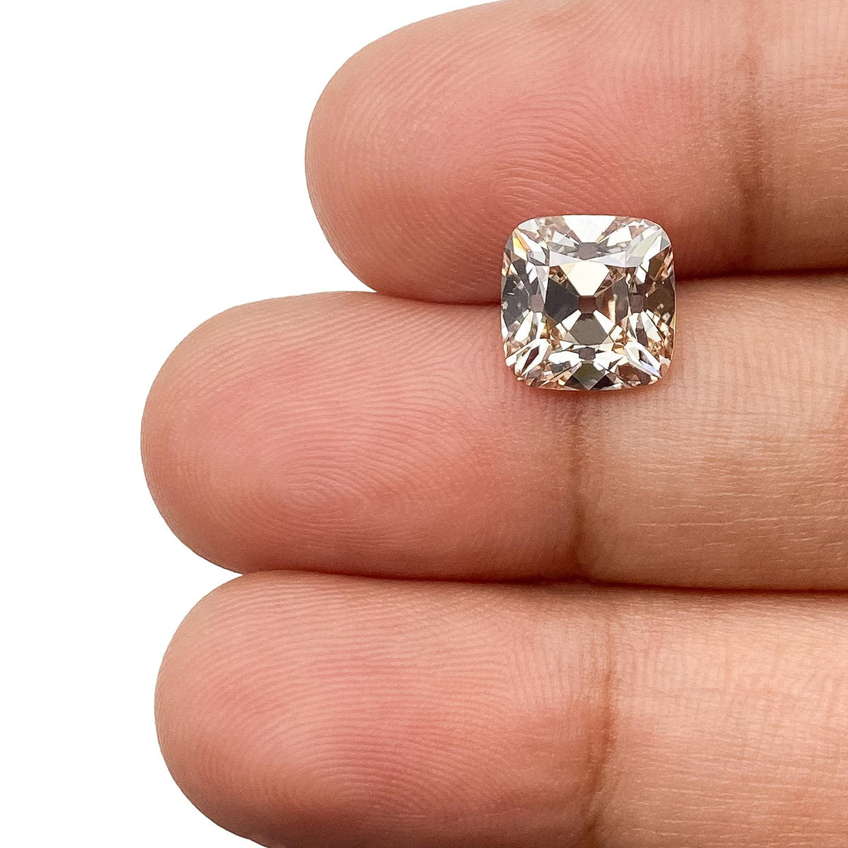 2.69ct | M/VS1 Cushion Shape Old Mine Cut Lab Diamond (IGI)