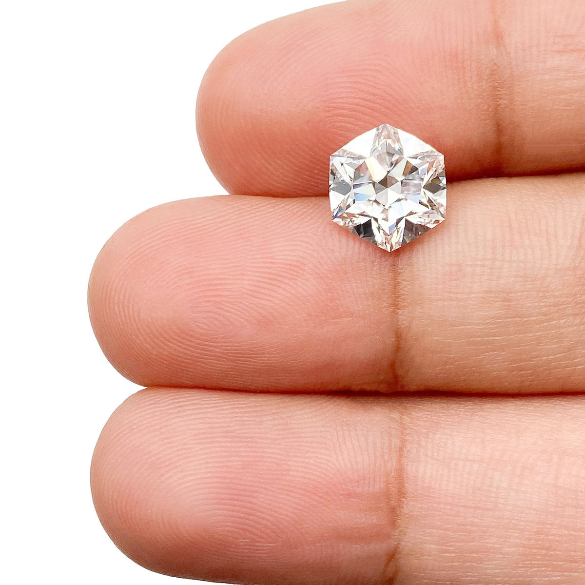 2.01ct | E/VVS2 Hexagon Shape Step Cut Lab Diamond (IGI)