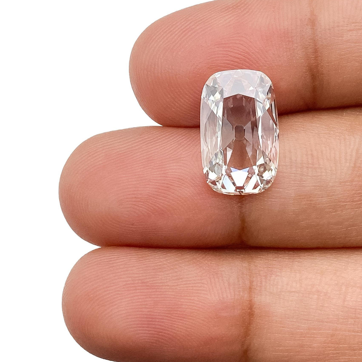3.47ct | G/VVS2 Antique Cushion Shape Old Mine Cut Lab Diamond (IGI)