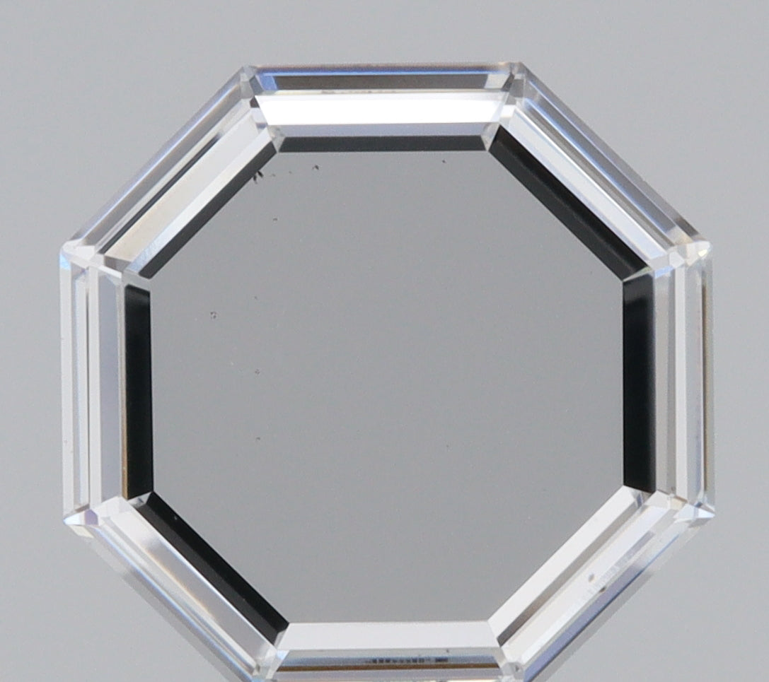 3.02ct | E/VS1 Octagon Shape Portrait Cut Lab Diamond (IGI)-LITHOS Diamond