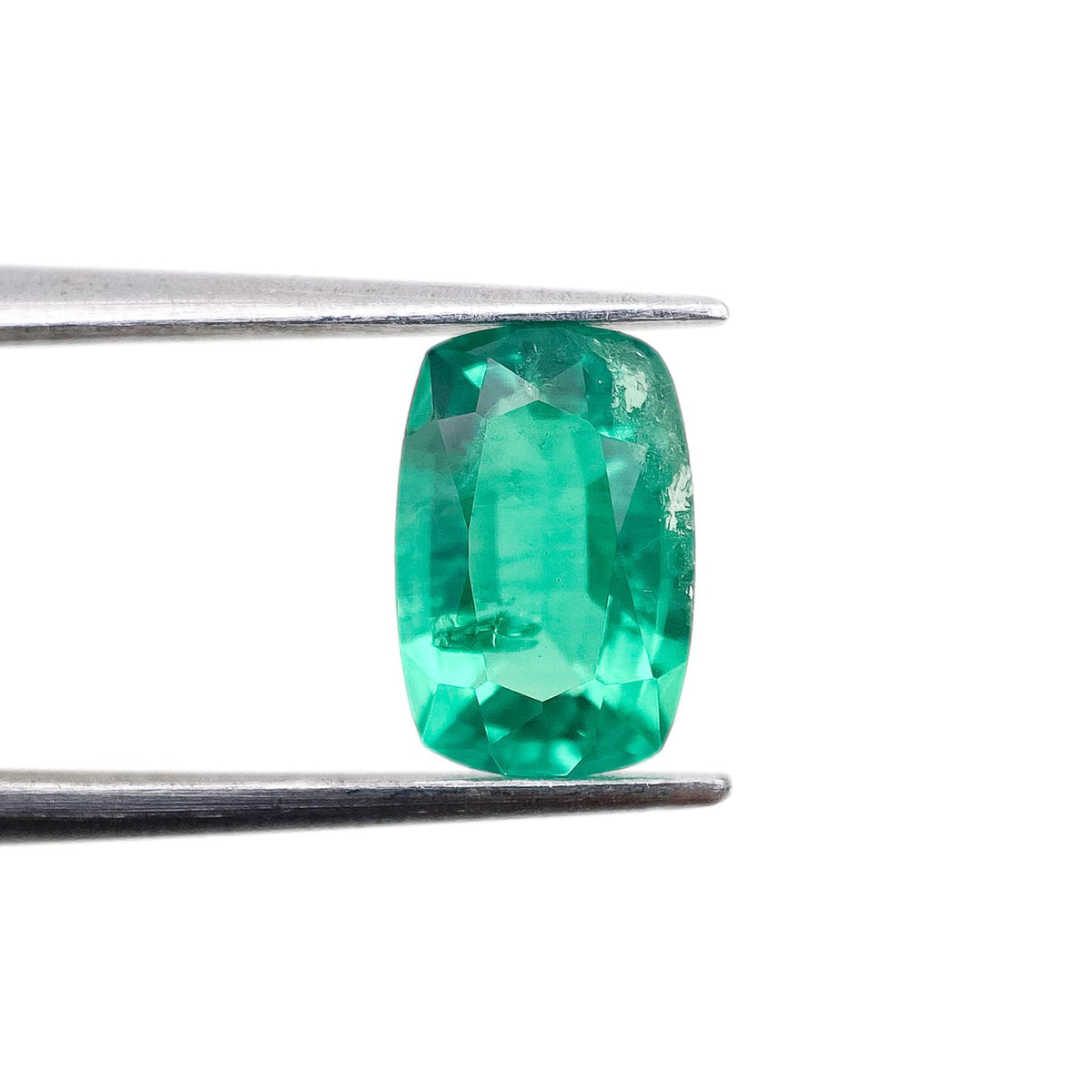 1.56ct | Brilliant Cut Cushion Shape Lab Emerald