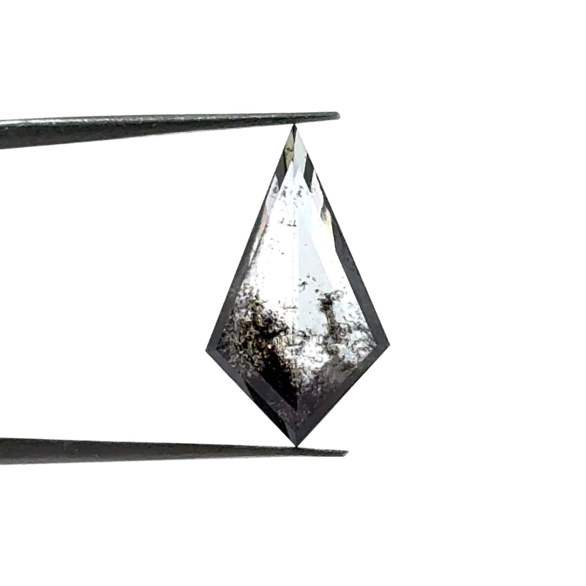 1.76ct | Salt & Pepper Kite Shape Step Cut Lab Diamond