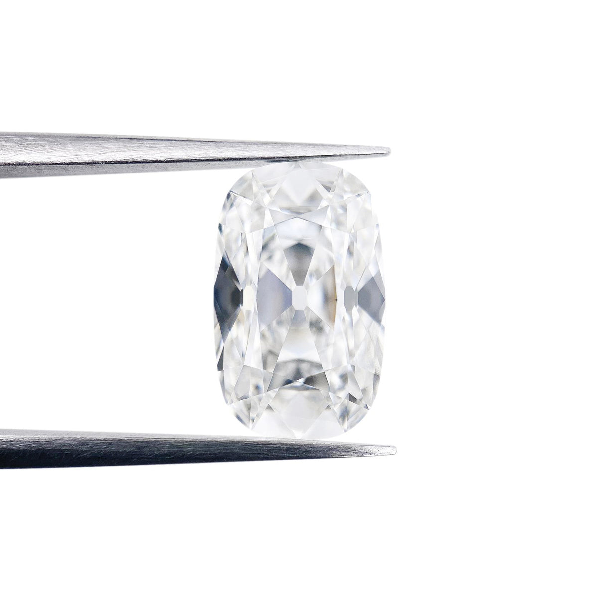 3.41ct | E/VS1 Cushion Shape Antique Old Mine Cut Lab Diamond (IGI)