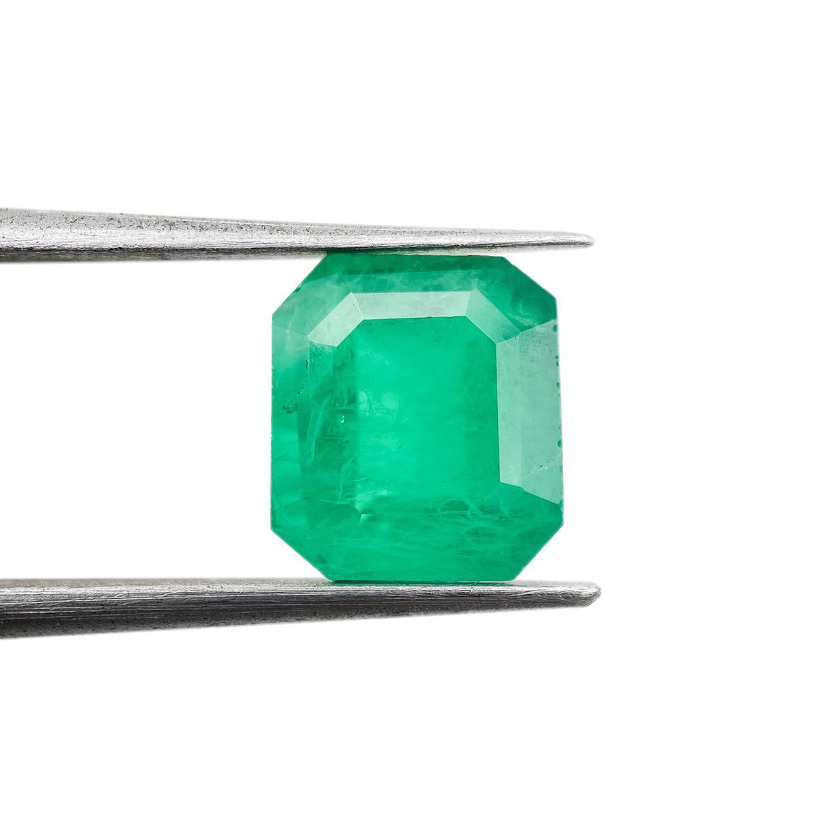 3.03ct | Step Cut Emerald Shape Lab Emerald (GSI)