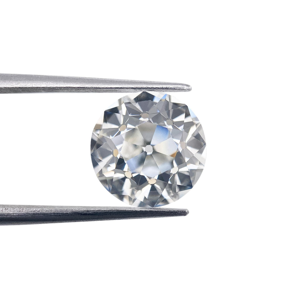 3.82ct | F/VVS2 Round Shape Old European Cut Lab Diamond (IGI)