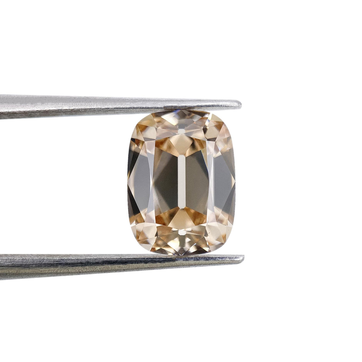 2.81ct | Fancy Light Brown/VS1 Cushion Shape Old Mine Cut Lab Diamond (IGI)-LITHOS Diamond