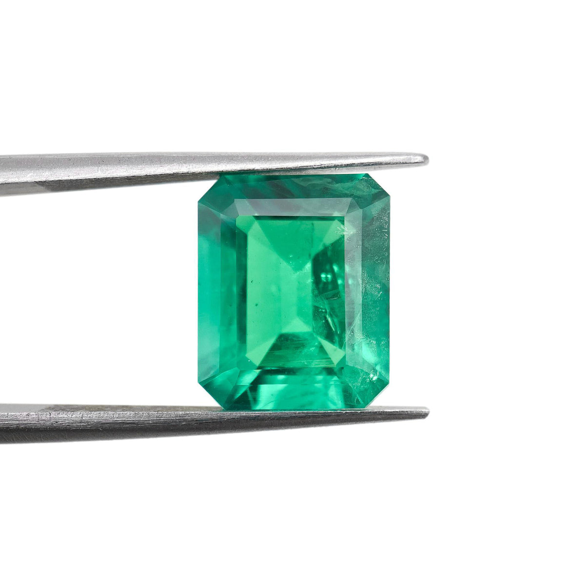4.30ct | Step Cut Emerald Shape Lab Emerald