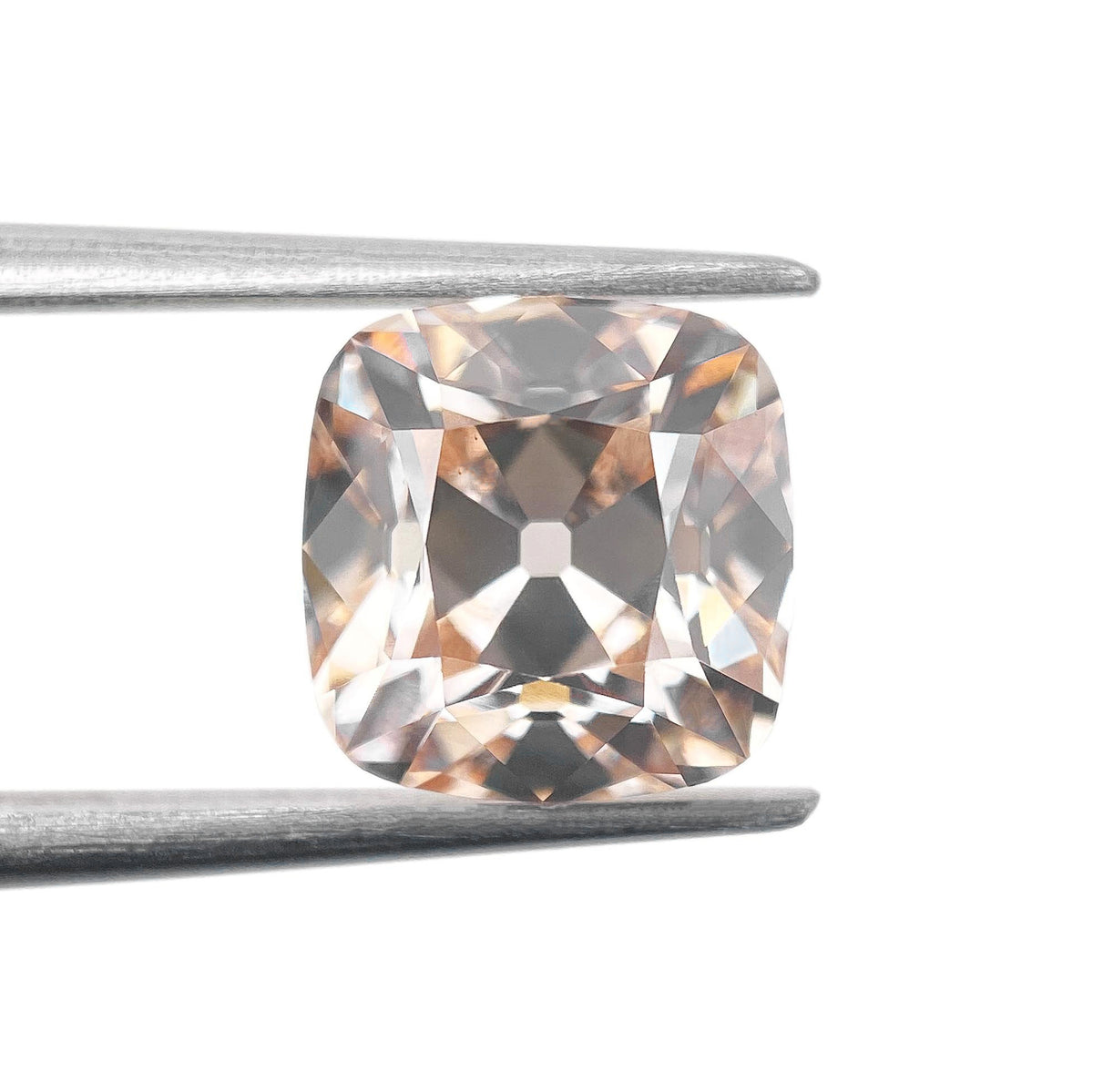2.15ct | O-P/VS1 Champagne Cushion Shape Old Mine Cut Lab Diamond (IGI)-LITHOS Diamond
