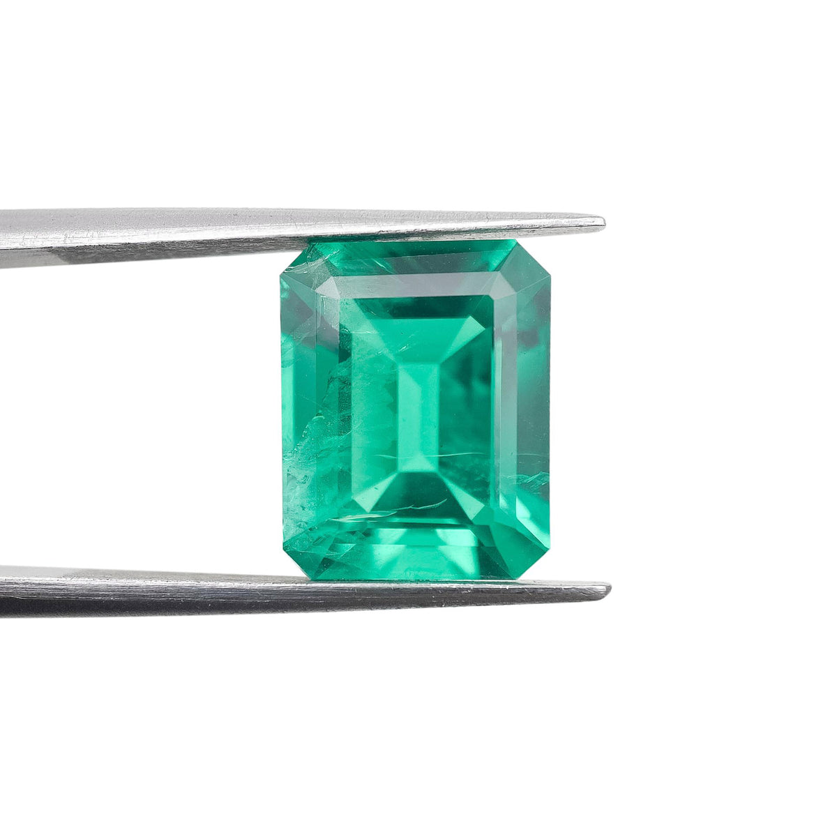 4.50ct | Step Cut Emerald Shape Lab Emerald