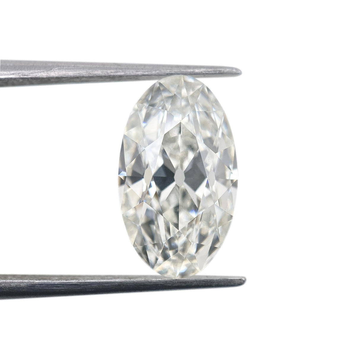 3.41ct | F/VS1 Oval Shape Old Mine Cut Lab Diamond (IGI)