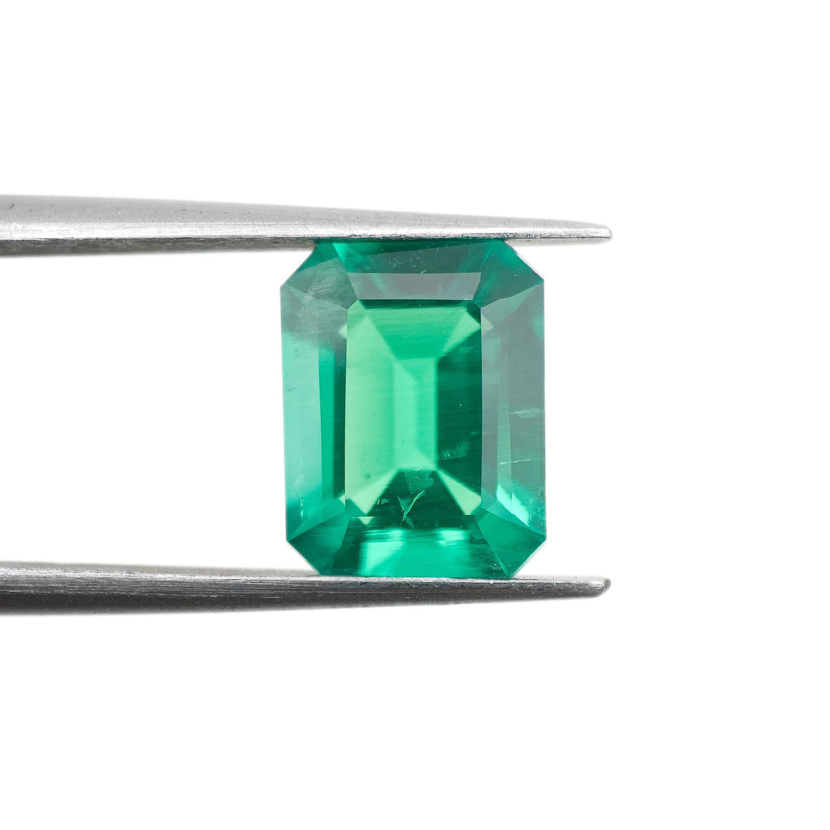 2.64ct | Step Cut Emerald Shape Lab Emerald