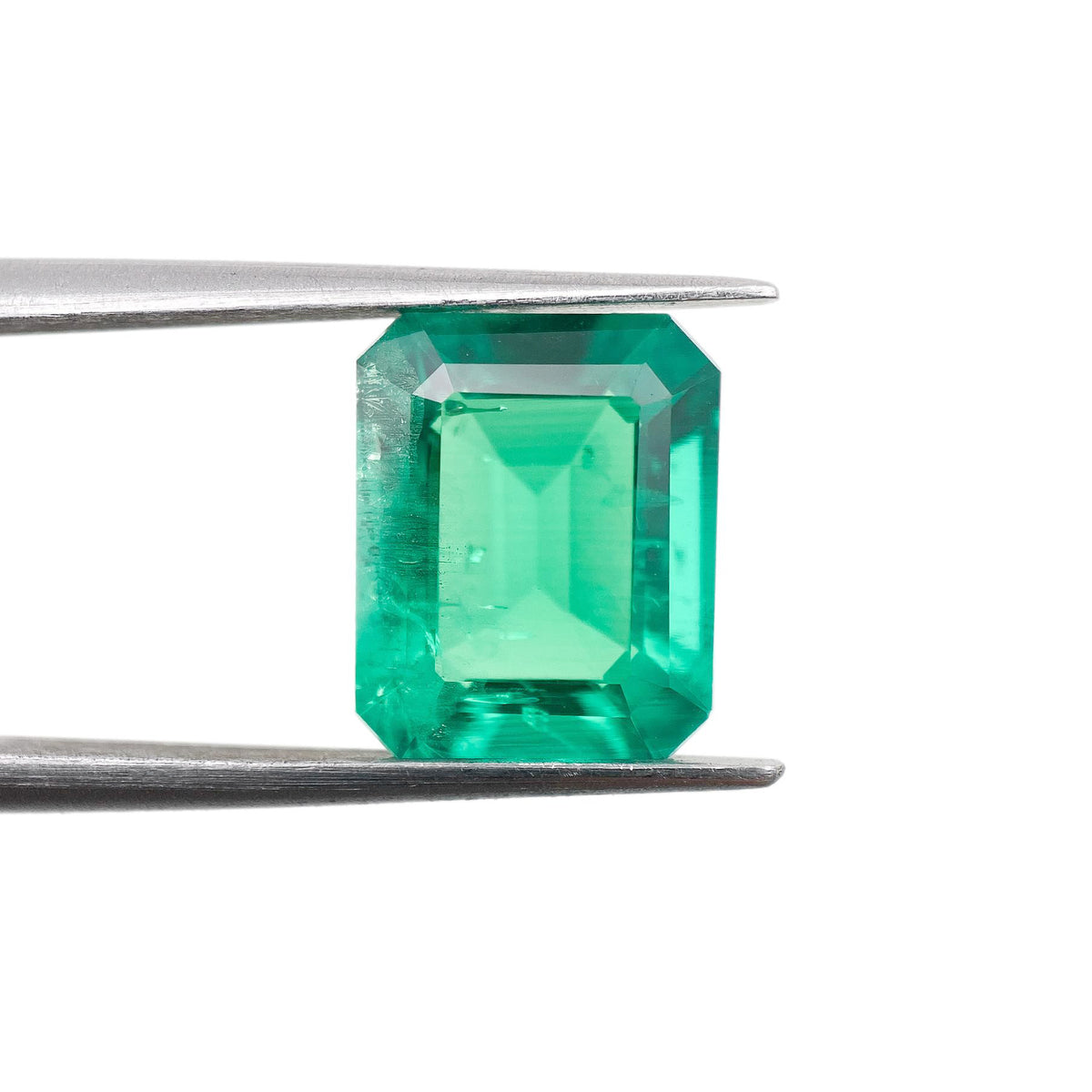 3.15ct | Step Cut Emerald Shape Lab Emerald