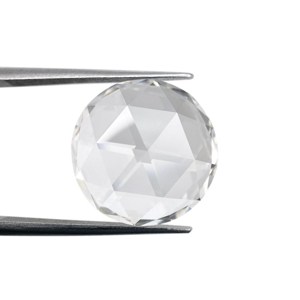 7.68ct | G/VVS2 Round Shape Rose Cut Lab Diamond (IGI)