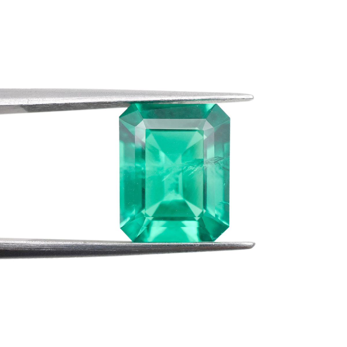 4.11ct | Step Cut Emerald Shape Lab Emerald