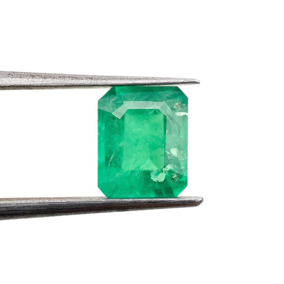 1.61ct | Step Cut Emerald Shape Lab Emerald (GSI)