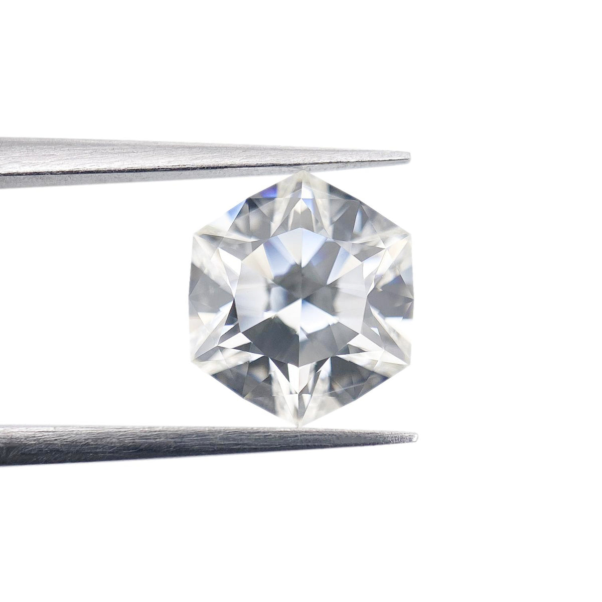 2.07ct | F/VVS2 Hexagon Shape Brilliant Cut Lab Diamond (IGI)