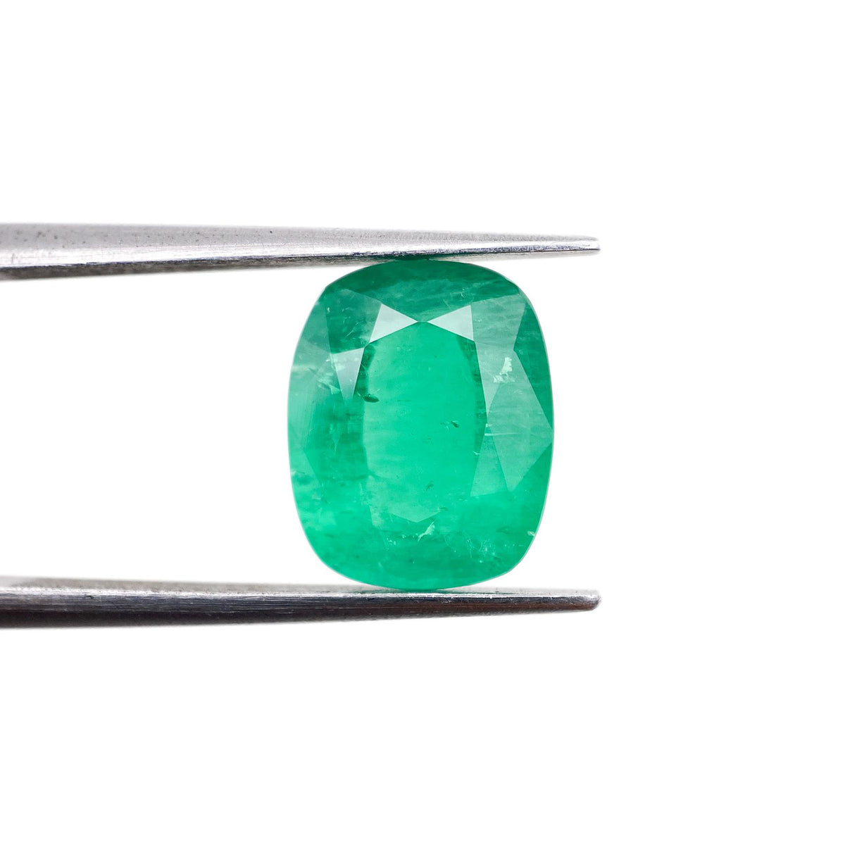 2.83ct | Brilliant Cut Cushion Shape Lab Emerald