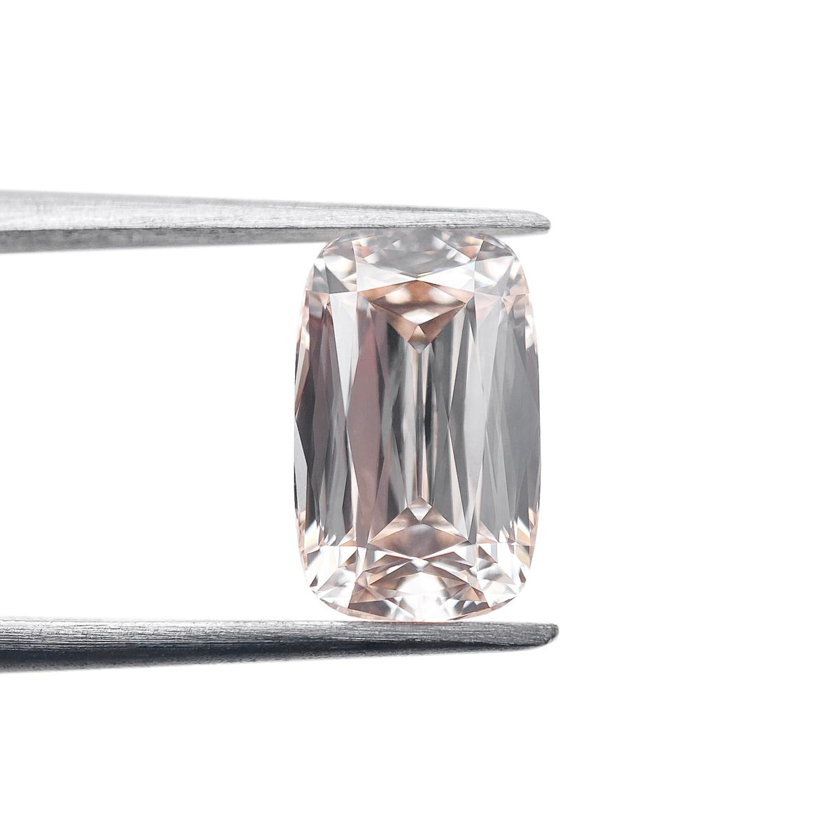 2.13ct | M/VS1 Cushion Shape Lattice Cut Lab Diamond (IGI)