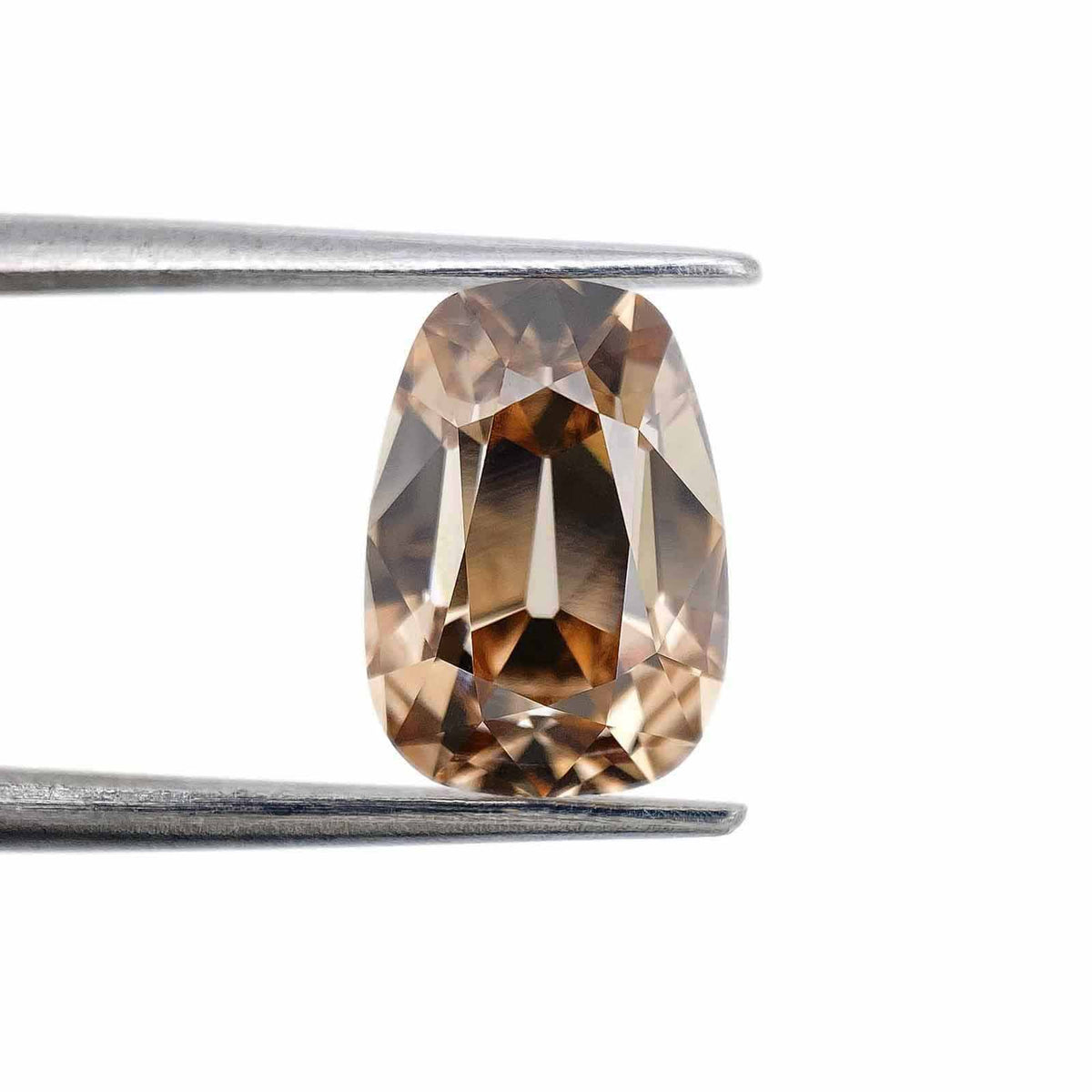 2.67ct | Fancy Brown/VS1 Cognac Cushion Shape Old Mine Cut Lab Diamond (IGI)-LITHOS Diamond