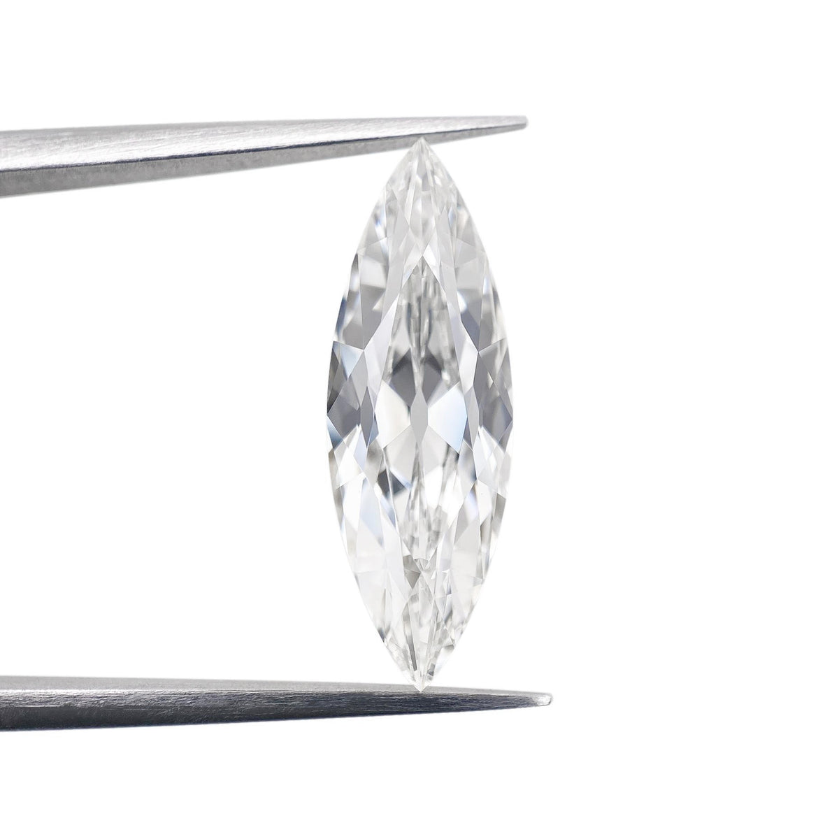 3.04ct | G/VVS2 Marquise Shape Old Mine Cut Lab Diamond (IGI)