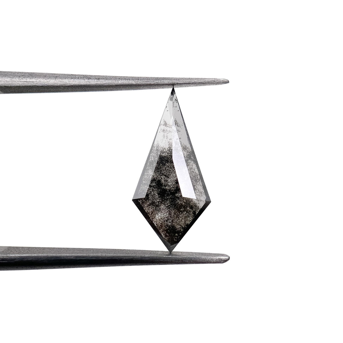 1.35ct | Salt & Pepper Kite Shape Step Cut Lab Diamond