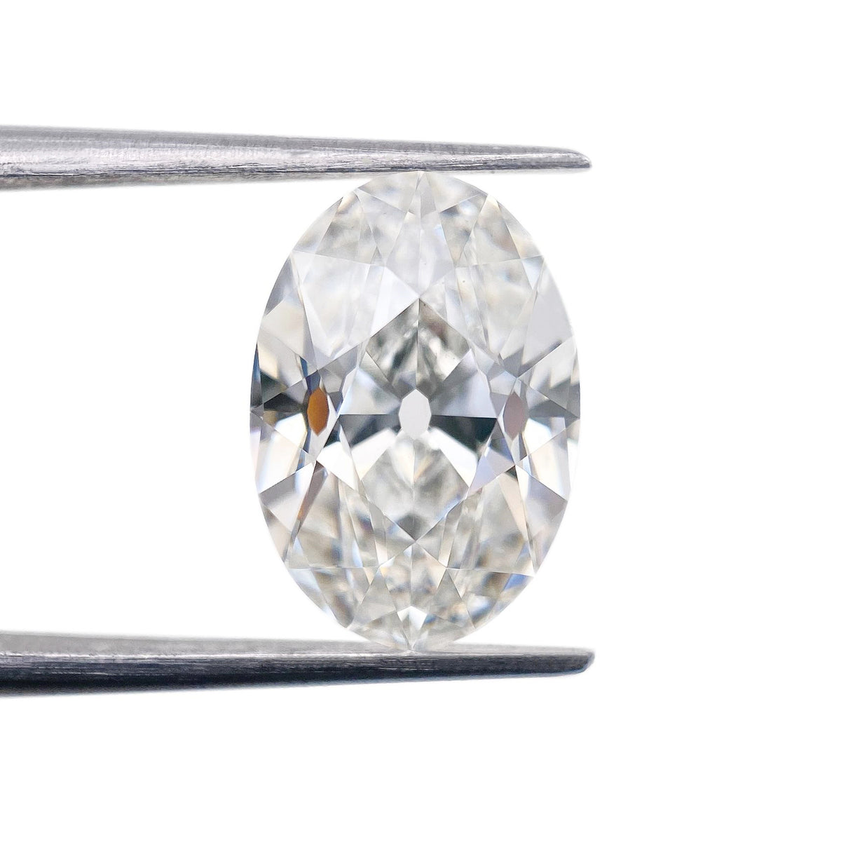 3.70ct | F/VS1 Oval Shape Old Mine Cut Lab Diamond (IGI)