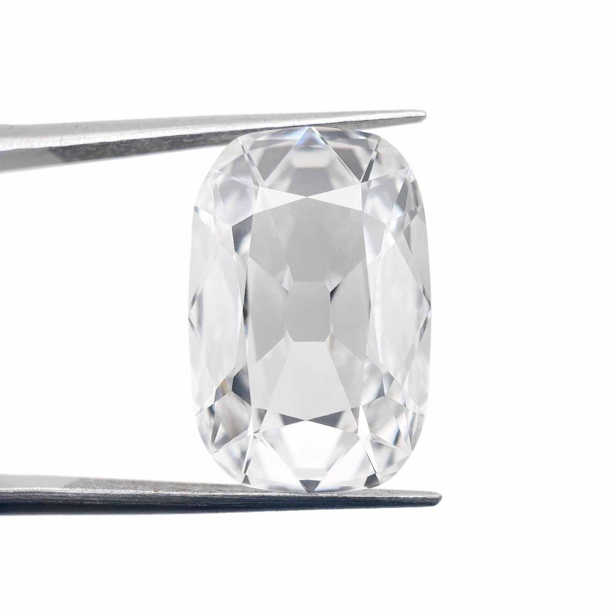9.09ct | E/VS1 Antique Cushion Shape Old Mine Cut Lab Diamond (IGI)