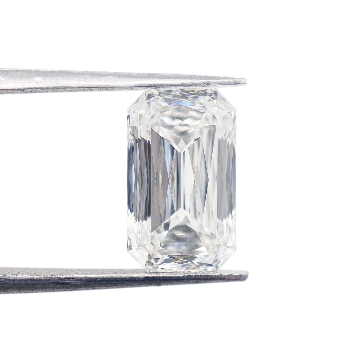 3.12ct | F/VS1 Emerald Shape Lattice Cut Lab Diamond (IGI)