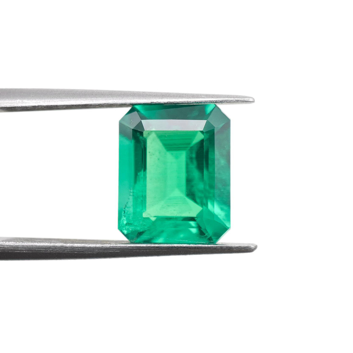 3.23ct | Step Cut Emerald Shape Lab Emerald