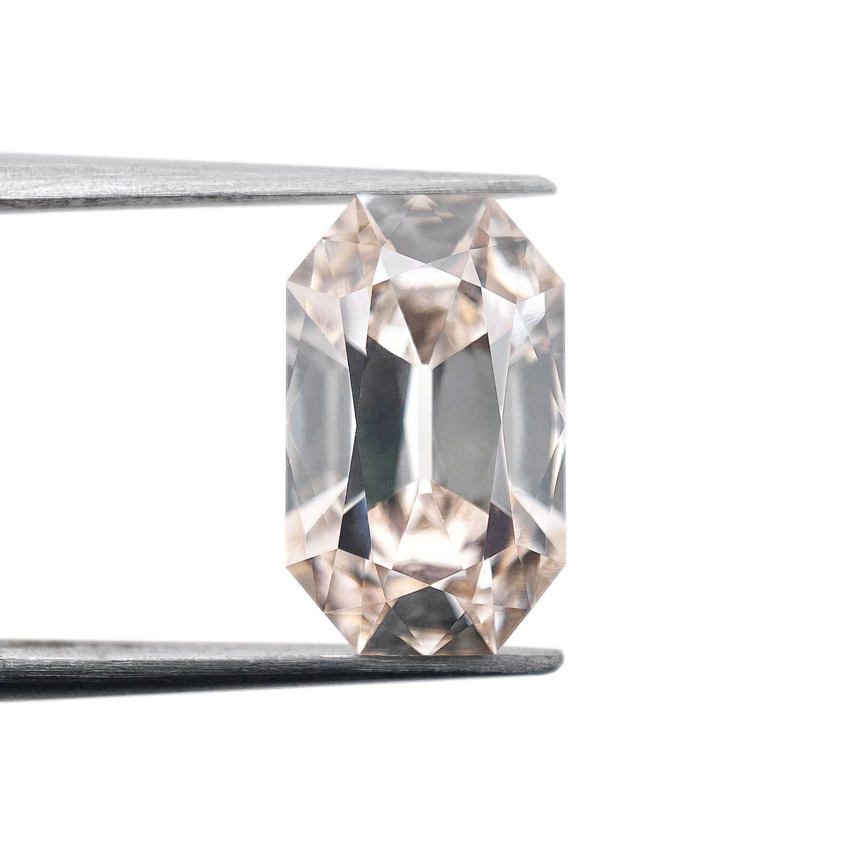 3.08ct | K/VS1 Champagne Octagon Shape Old Mine Cut Lab Diamond (IGI)-LITHOS Diamond