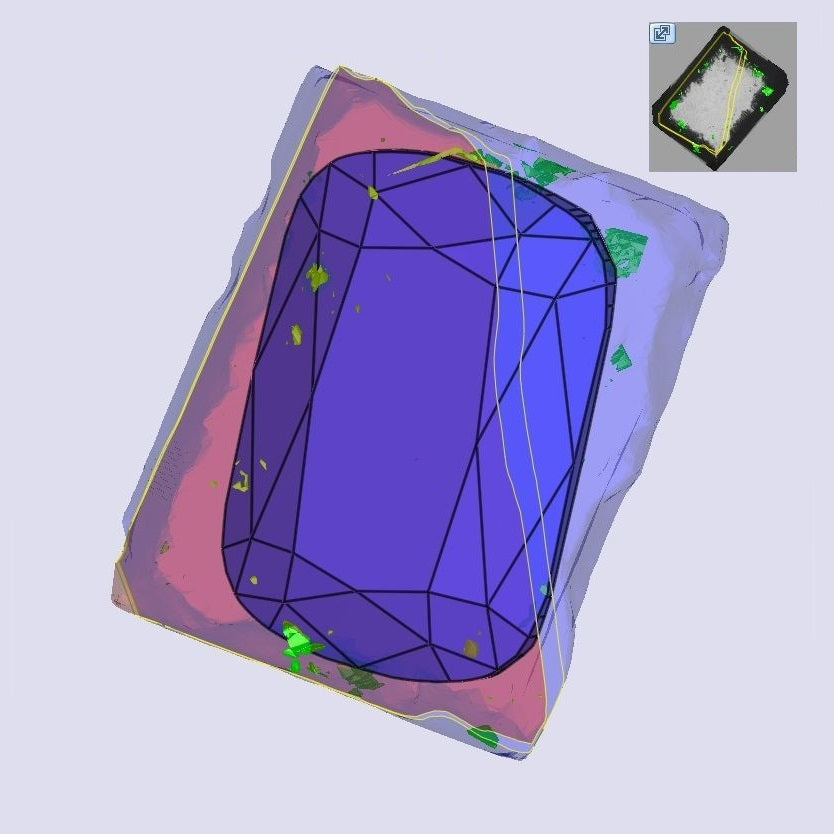 3.66ct | F/VS1 Cushion Shape Brilliant Cut Lab Diamond (IGI)-LITHOS Diamond