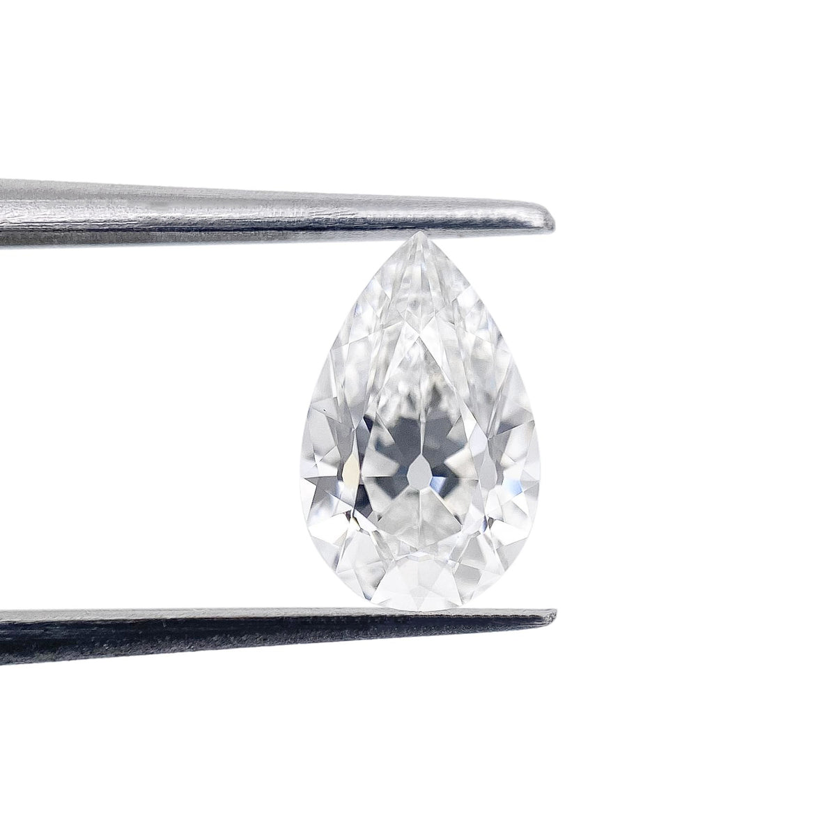 1.09ct | D/VVS2 Pear Shape Old Mine Cut Lab Diamond (IGI)