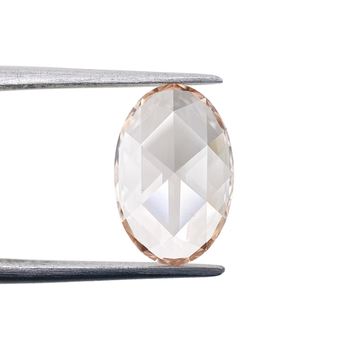 1.71ct | O-P/VS1 Champagne Oval Shape Rose Cut Lab Diamond (IGI)-LITHOS Diamond