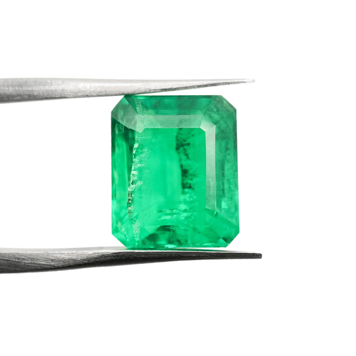 5.15ct | Step Cut Emerald Shape Lab Emerald