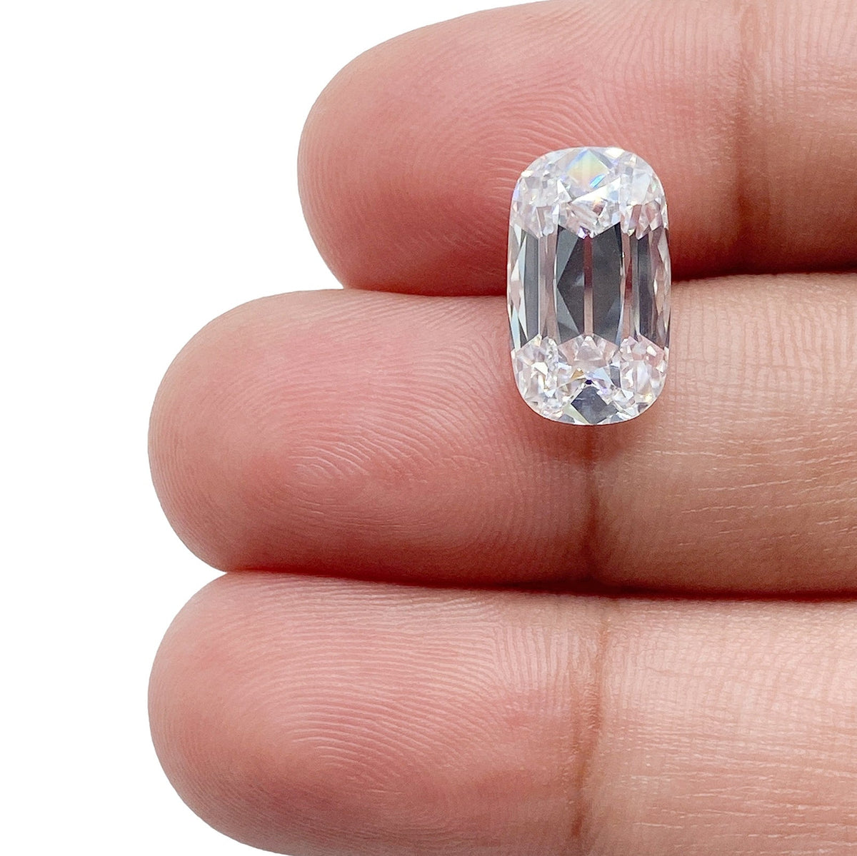 3.73ct | E/VVS2 Cushion Shape Old Mine Cut Lab Diamond (IGI)-LITHOS Diamond