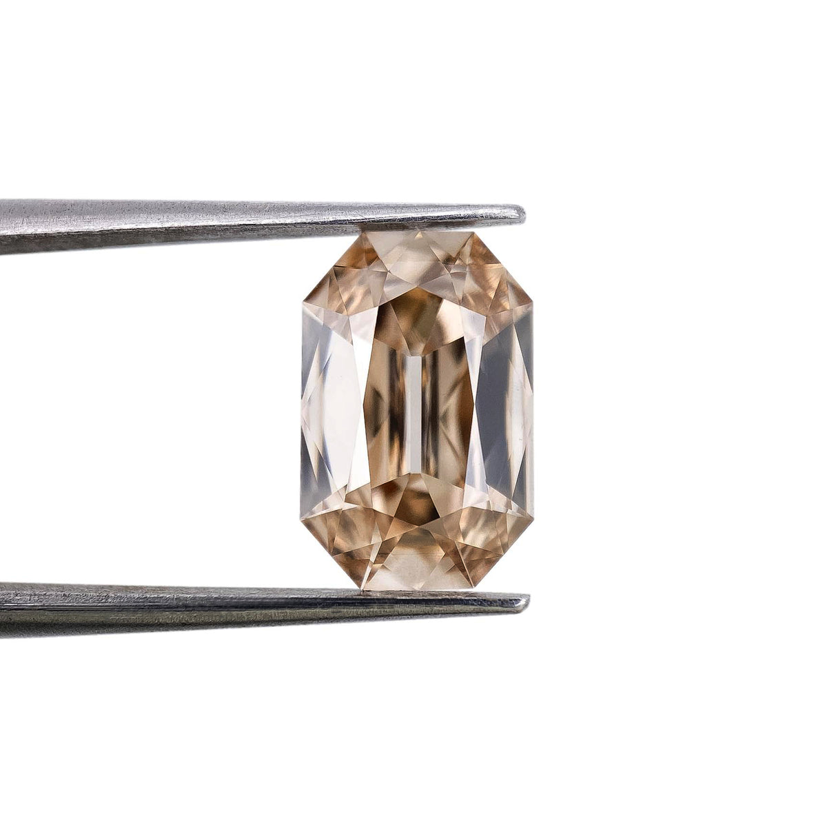 3.04ct | Fancy Light Brown/VS1 Octagon Old Mine Cut Lab Diamond (IGI)-LITHOS Diamond