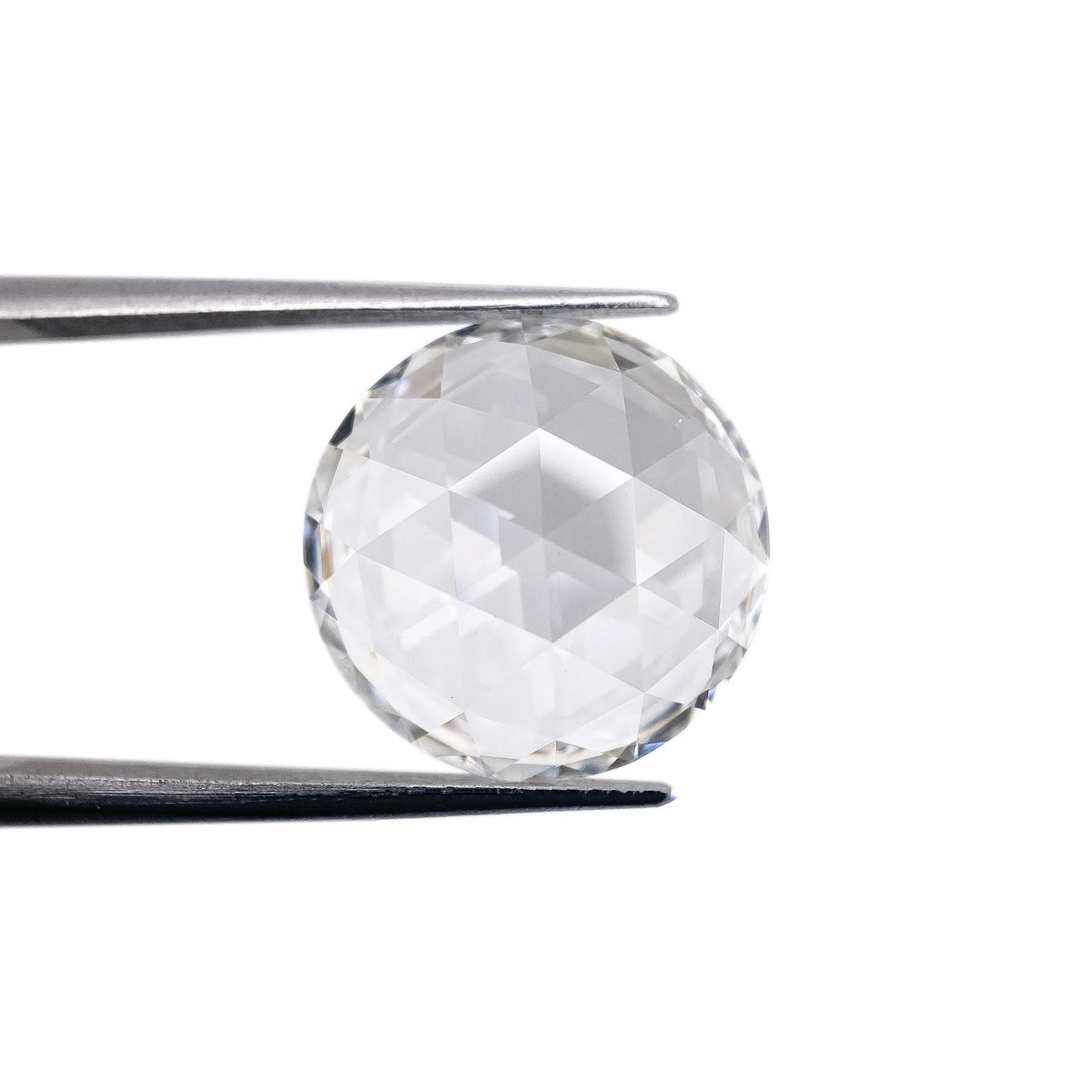 7.02ct | F/VVS2 Round Shape Rose Cut Lab Diamond (IGI)